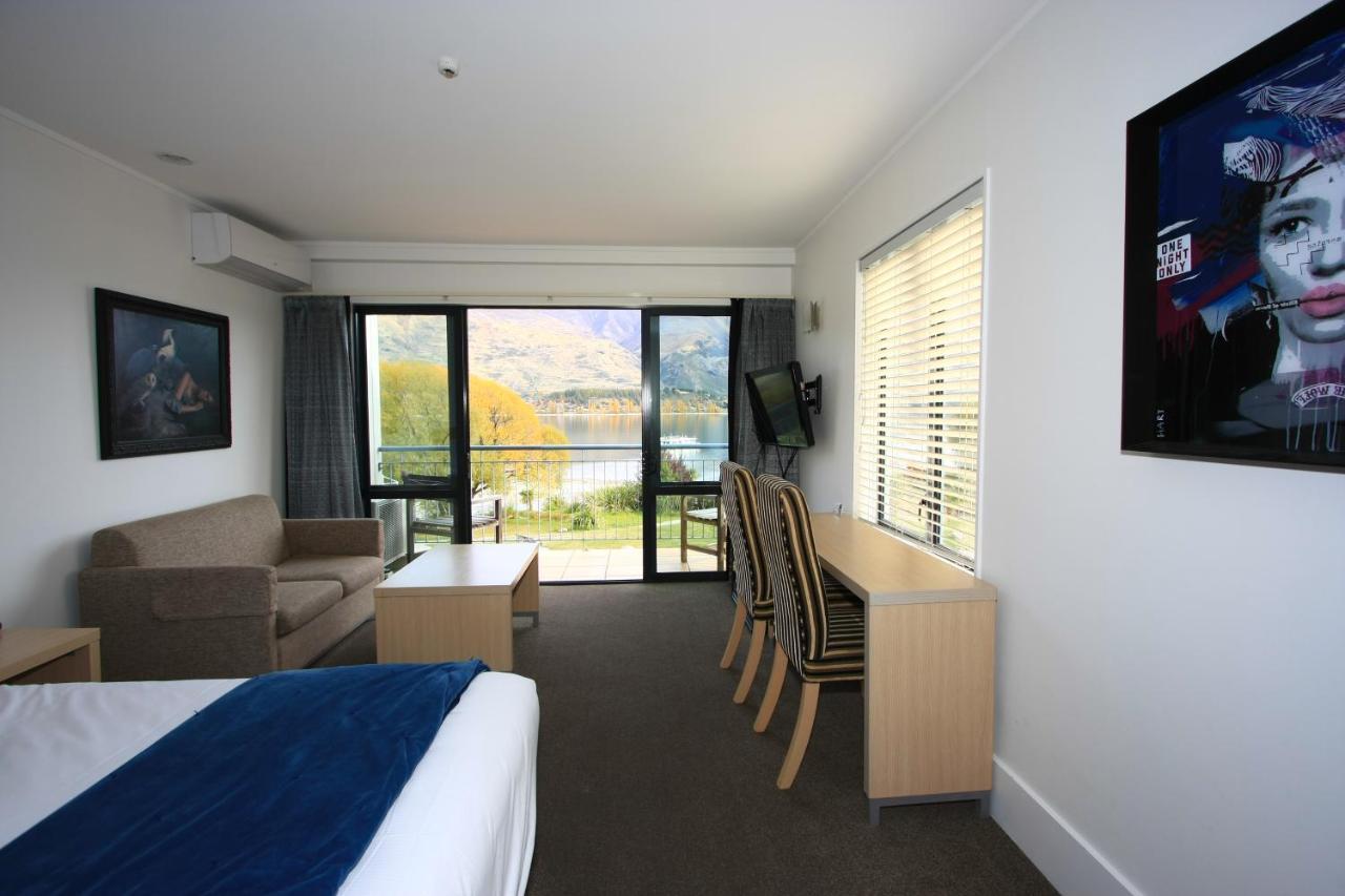 The Moorings Motel And Apartments Wanaka Rum bild