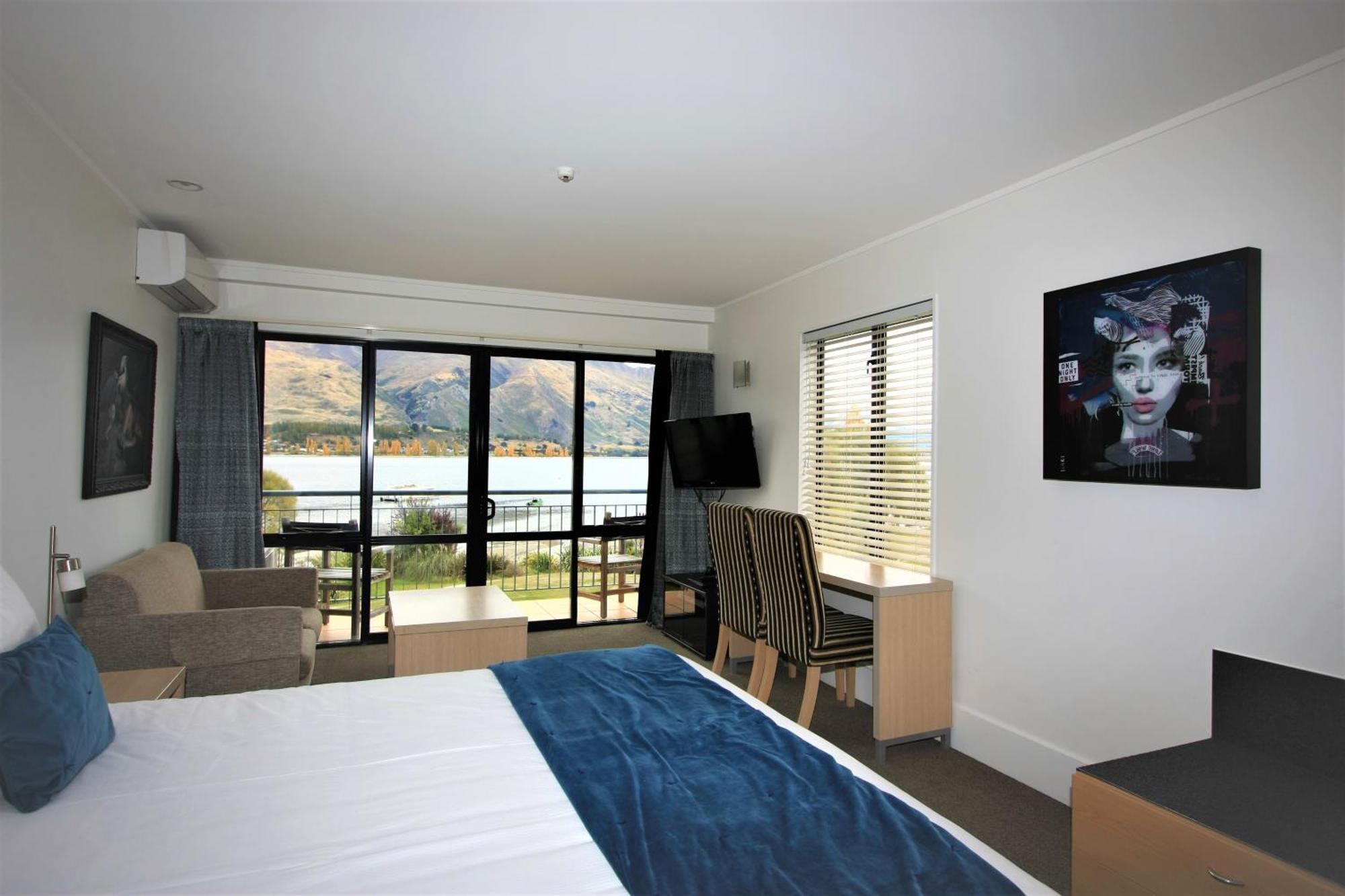 The Moorings Motel And Apartments Wanaka Rum bild